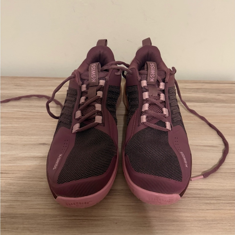 Women's K-Swiss Ultrashot 3 Tennis Shoes, Size 9,5 GRAPE/ Pink